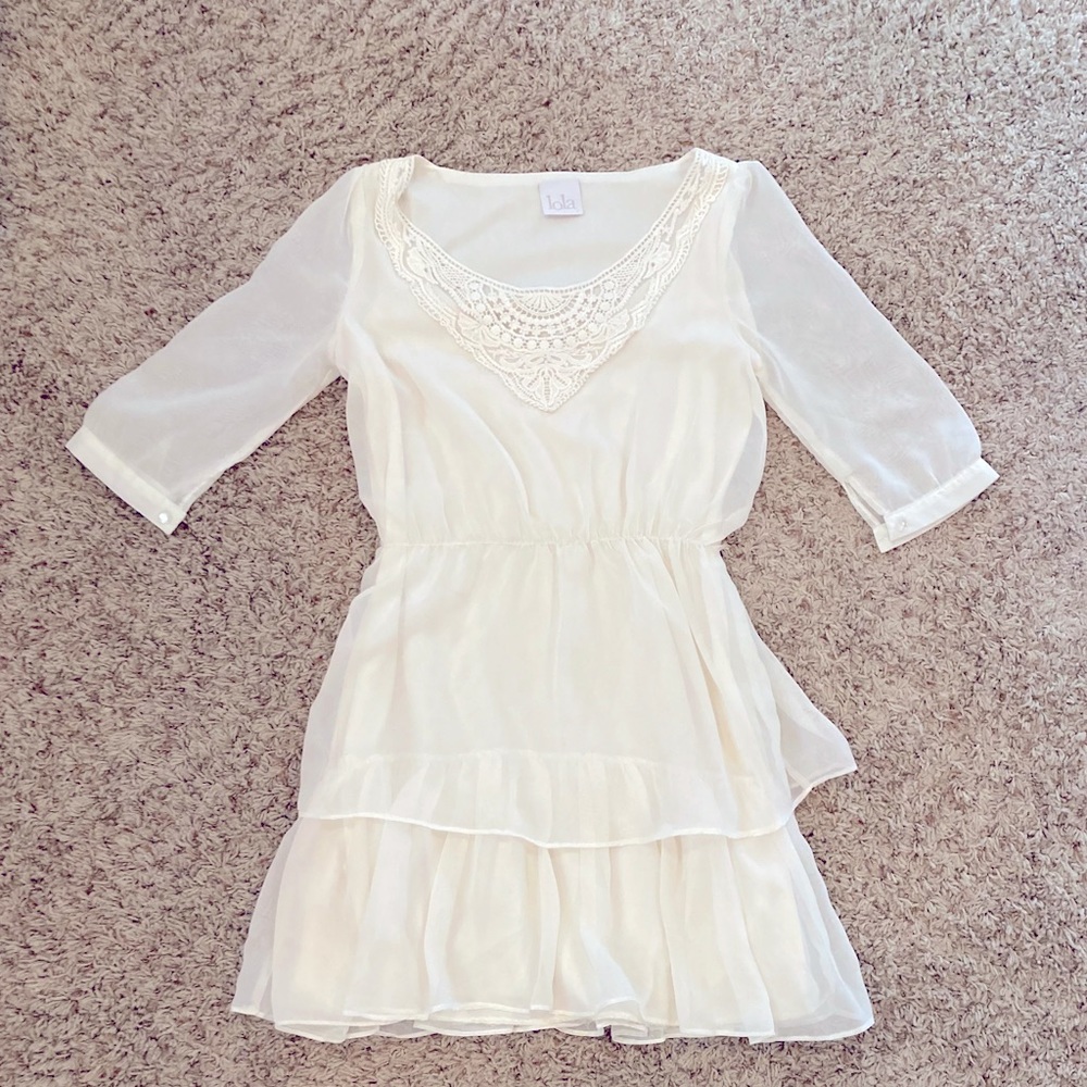 Casual Lola long sleeve dress.